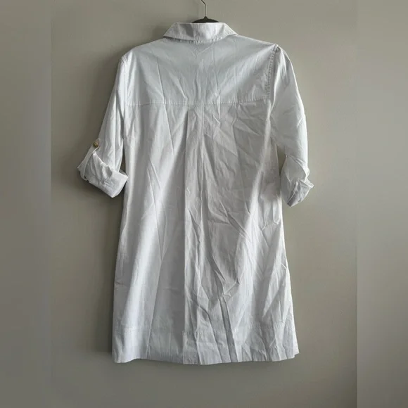 Veronica Beard Saude White Dress 4 - Picture 5 of 10